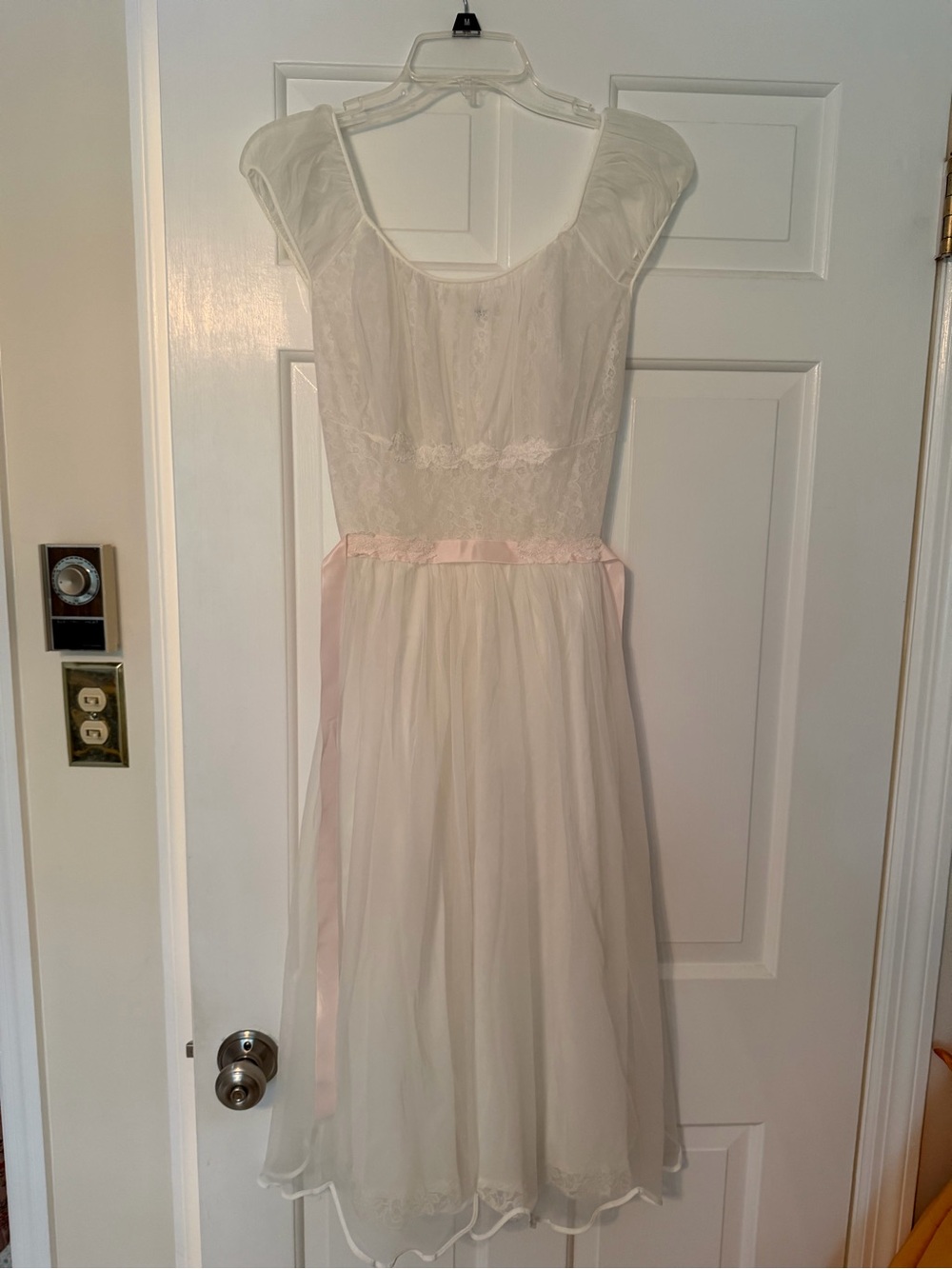 Vintage White Nightgown Lingerie